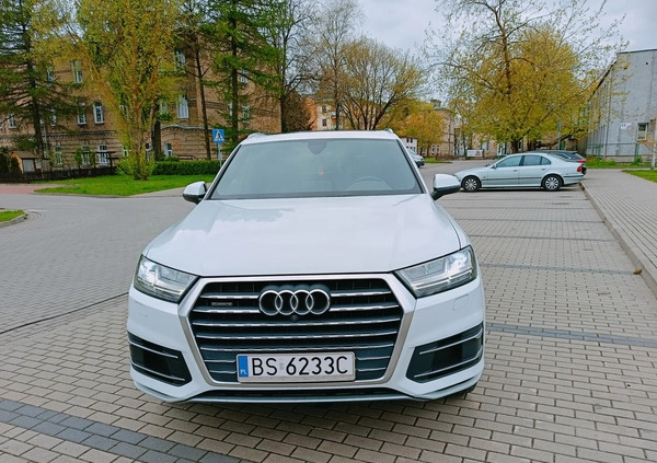 Audi Q7 cena 139000 przebieg: 170000, rok produkcji 2017 z Suwałki małe 154